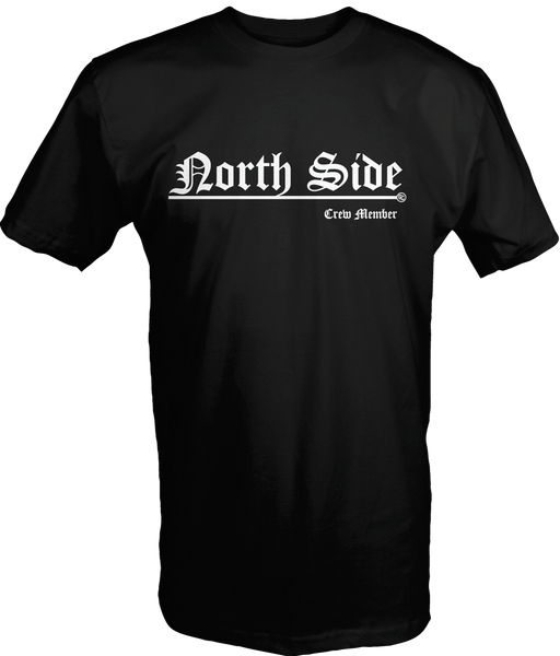 Crew Member "North Side" Black T-shirt