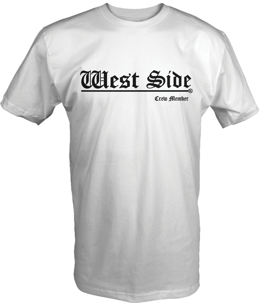 Crew Member "West Side" White T-shirt